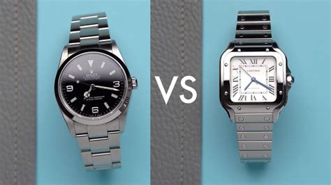 rolex vs cartier santos